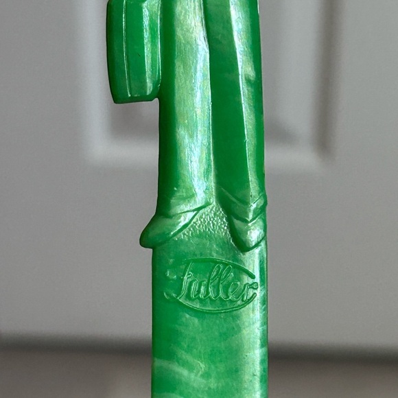 4/$100 Vintage 1950 Green Letter Opener or bar drink stir stick 🥃 - Picture 5 of 6